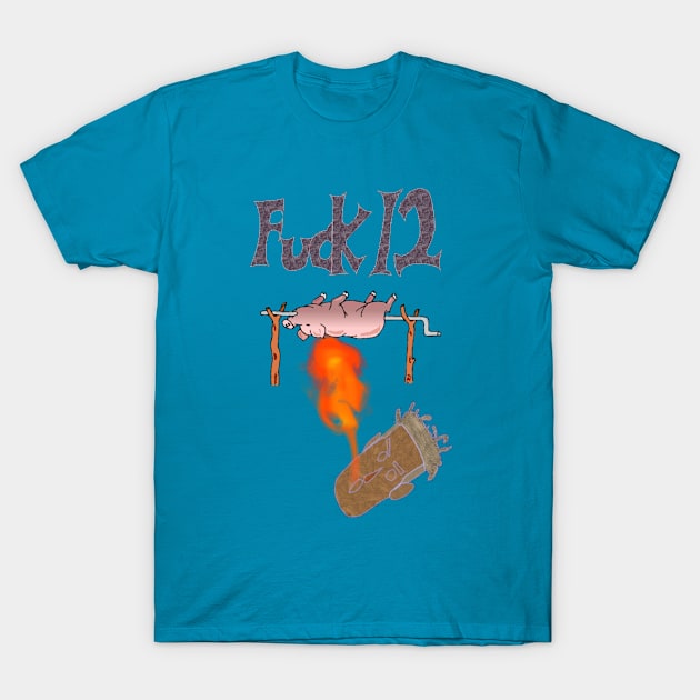 12 o'Clock Barbeque T-Shirt by sodopekaleidoscope